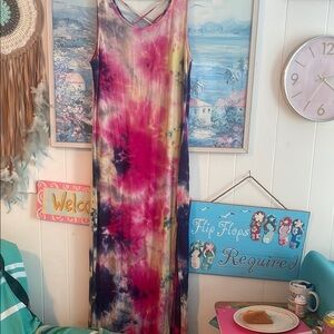 Tye dye dress